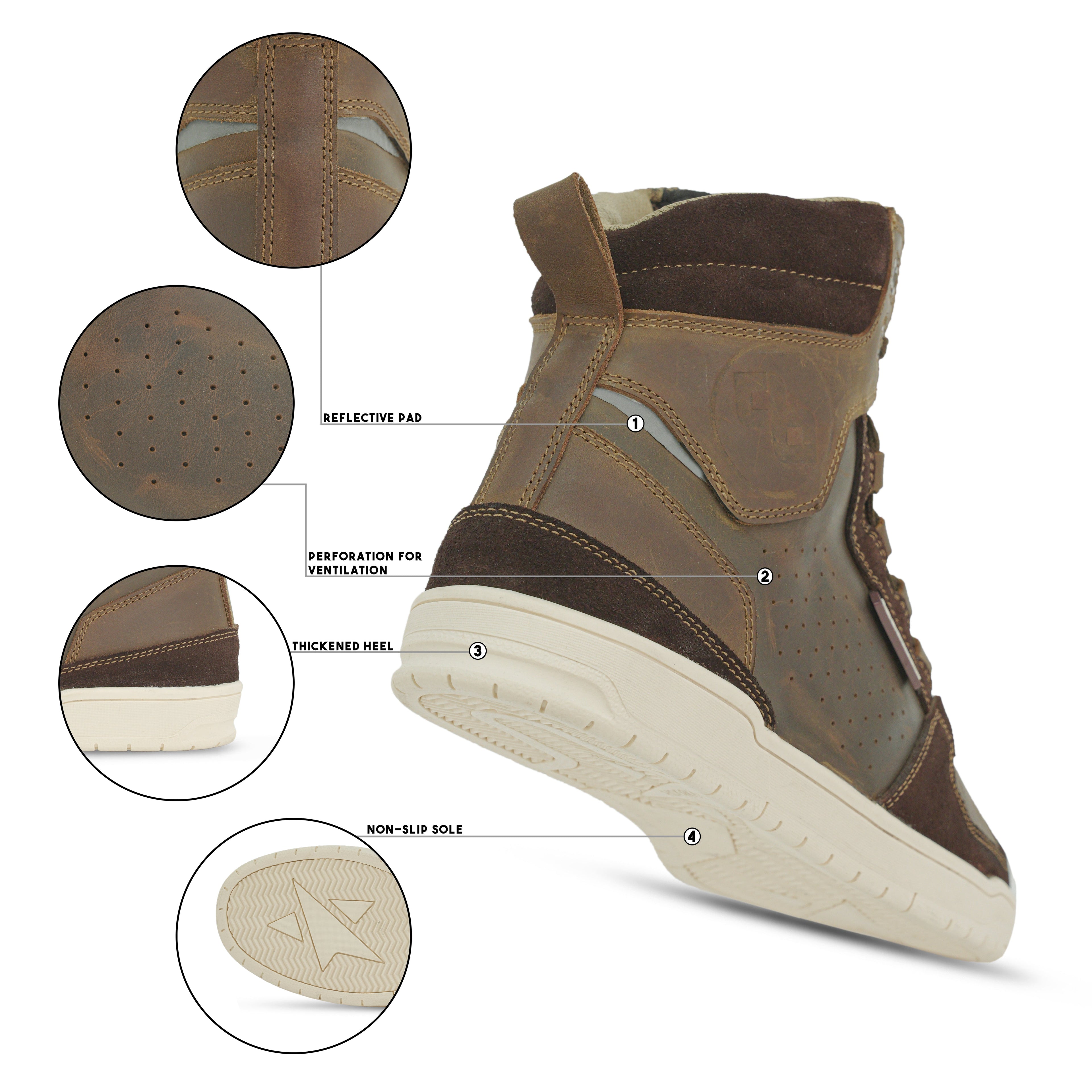 COGOBUSH Brown Men’s Crazy Horse Cow Leather Motorcycle Boots – All-Weather Protection & Rugged Style
#COGOBUSH #UrbanShoes #BrownMotorcycleShoes #MotorcycleBoots #RidingBoots #CowLeatherBoots #BikerGear
