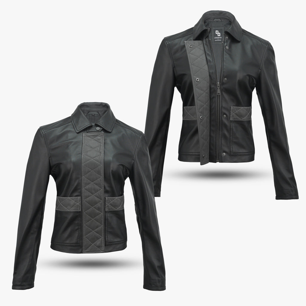 COGOBUSH Black Women’s Genuine Sheep Leather Jacket – Timeless Black, Soft Luxury, Built to Last
#COGOBUSH #WomensLeatherJacket #BlackLeatherJacket #SheepLeather #BikerStyle #LeatherFashion #TimelessStyle #MotorcycleGear