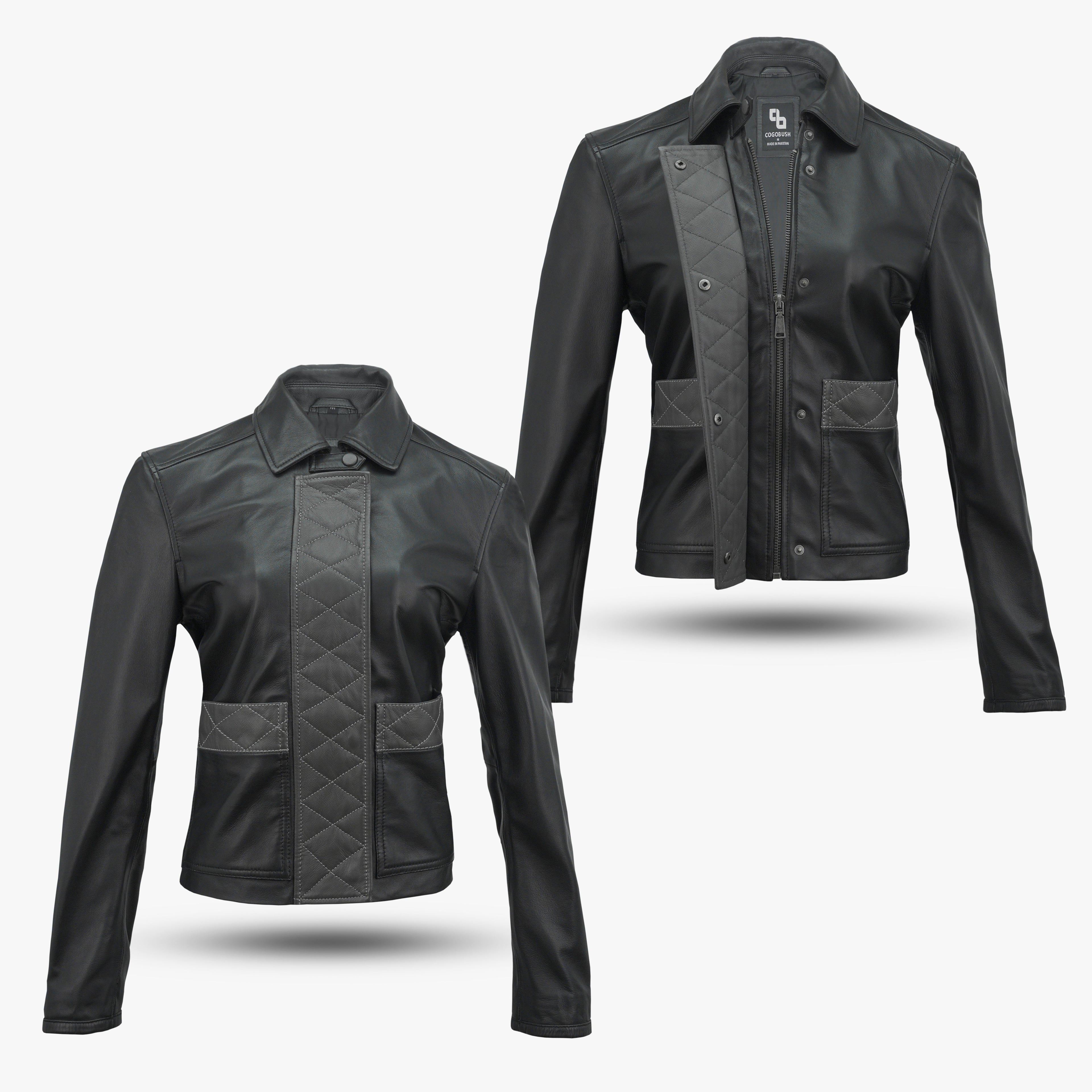 COGOBUSH Black Women’s Genuine Sheep Leather Jacket – Timeless Black, Soft Luxury, Built to Last
#COGOBUSH #WomensLeatherJacket #BlackLeatherJacket #SheepLeather #BikerStyle #LeatherFashion #TimelessStyle #MotorcycleGear