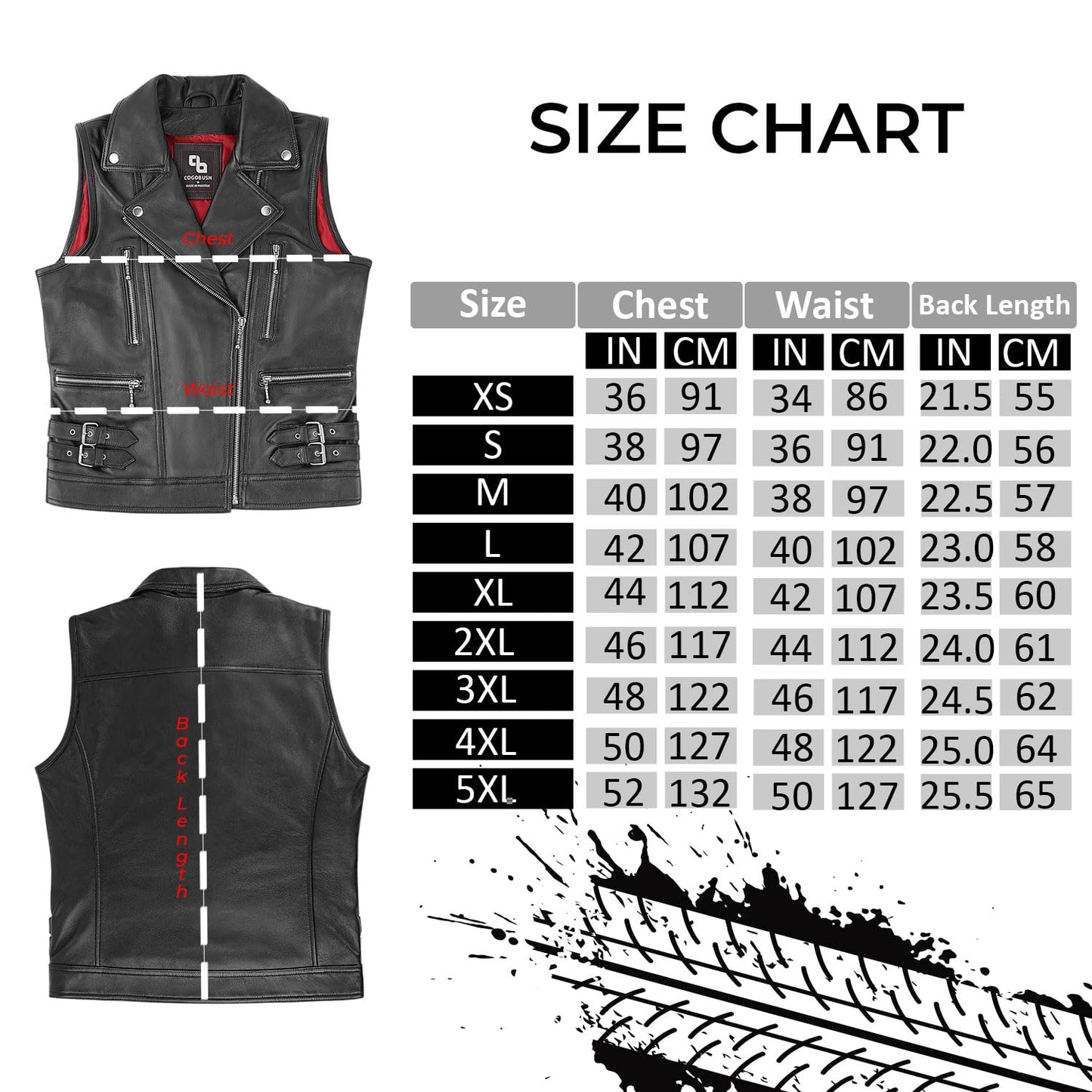 Black Leather Vest Women- Multi-Pockets, Concealed Carry, Adjustable Waist Belt, And Leather Vest Women Motorcycle