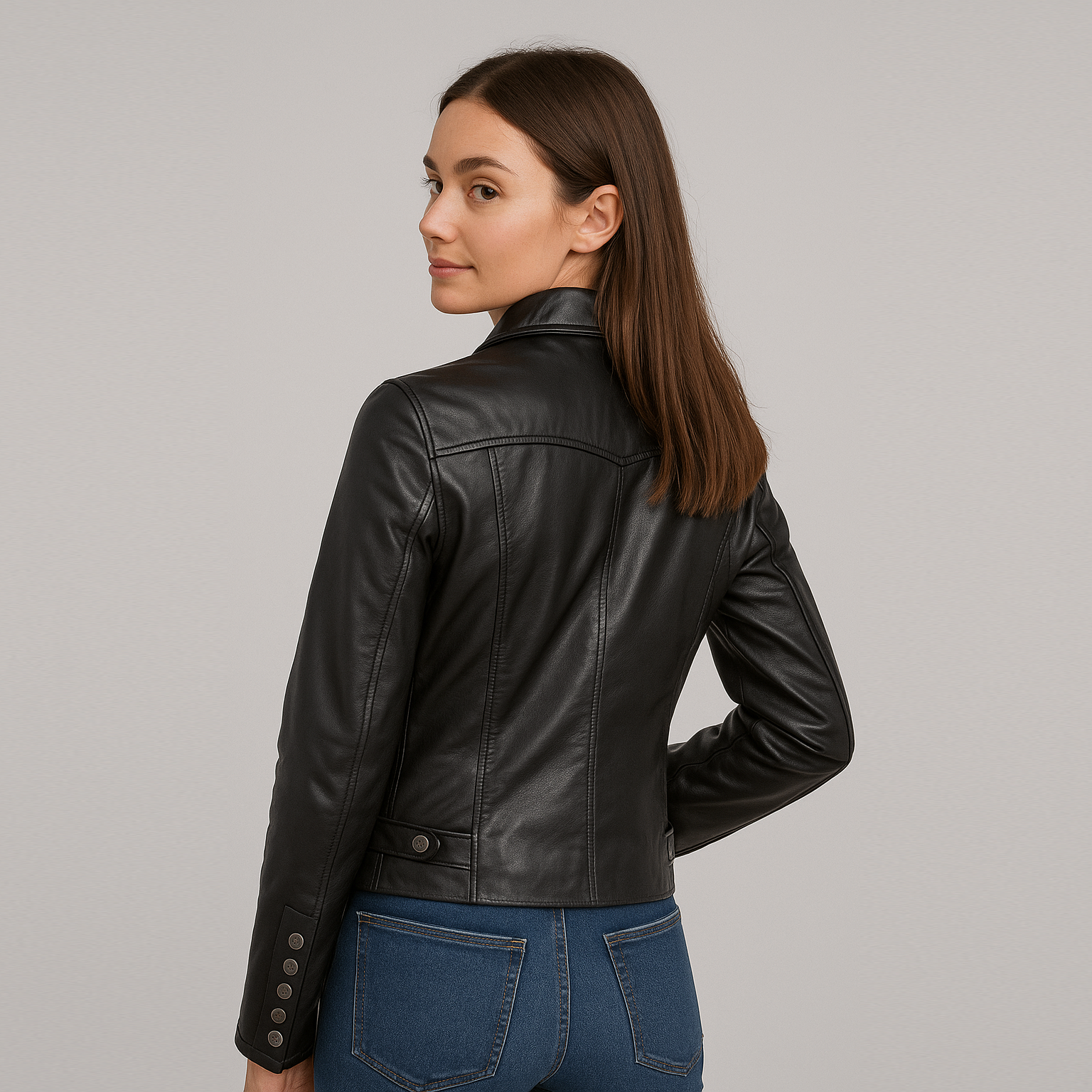 COGOBUSH Black Women’s Genuine Sheep Leather Jacket – Timeless Black, Soft Luxury, Built to Last
#COGOBUSH #WomensLeatherJacket #BlackLeatherJacket #SheepLeather #BikerStyle #LeatherFashion #TimelessStyle #MotorcycleGear