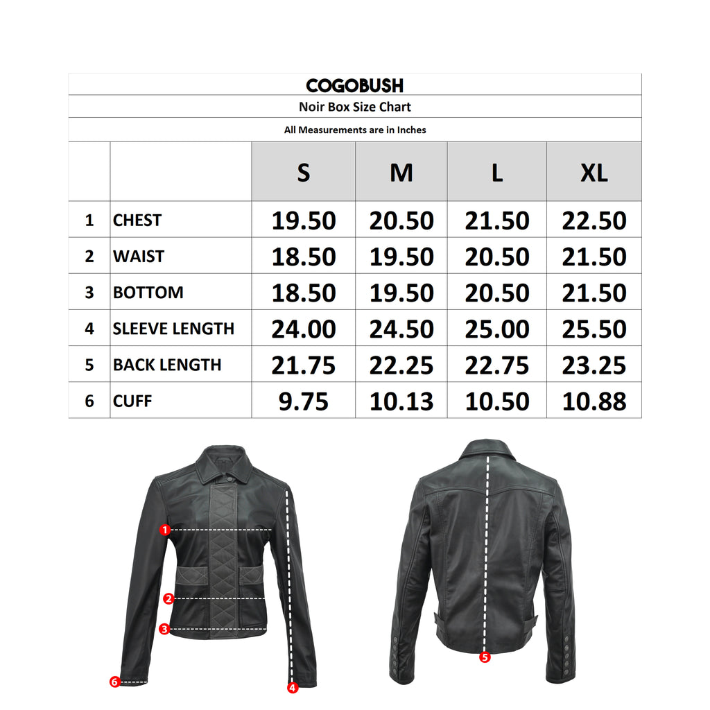 COGOBUSH Black Women’s Genuine Sheep Leather Jacket – Timeless Black, Soft Luxury, Built to Last