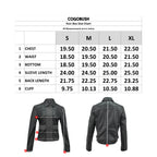 COGOBUSH Black Women’s Genuine Sheep Leather Jacket – Timeless Black, Soft Luxury, Built to Last